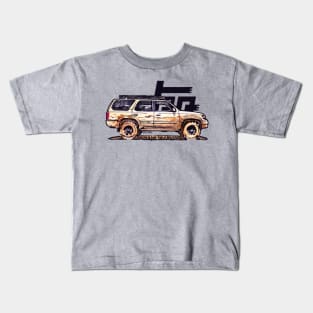 3rd Gen 4Runner TRD - Tan Kids T-Shirt